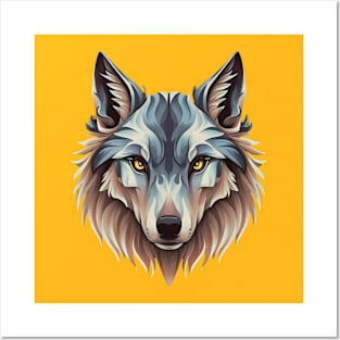 Magical wolf Posters and Art